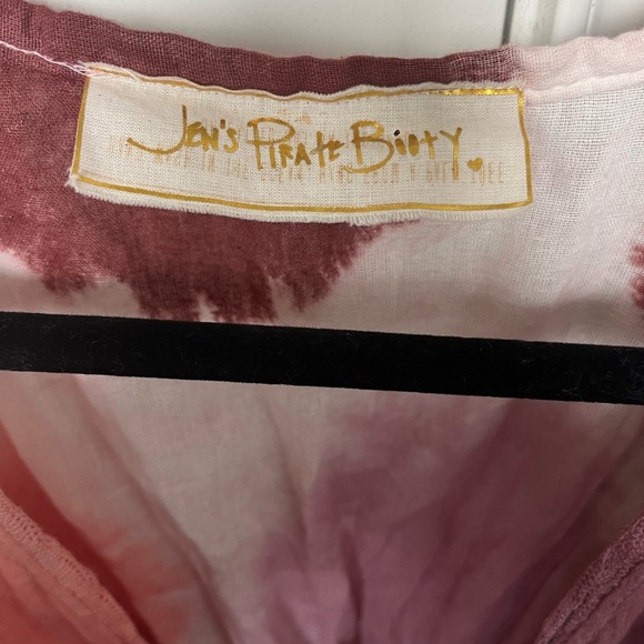 Jen's Pirate Booty Tie-Dye Boho Top Size - Picture 5 of 6